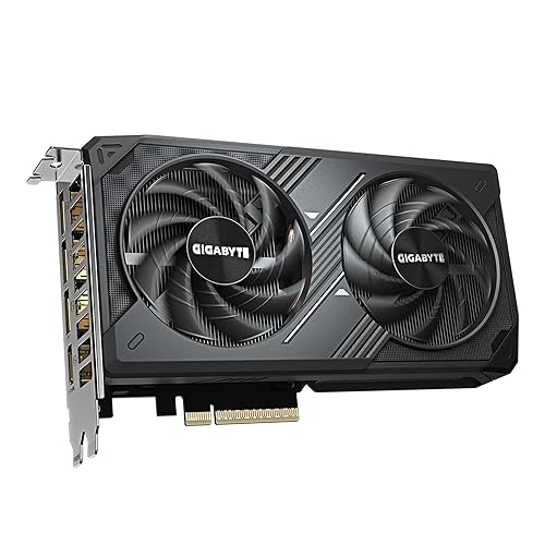 GIGABYTE GeForce RTX 5060 WINDFORCE OC 8G Graphics Card, 8GB 128-bit GDDR7, PCIe 5.0, WINDFORCE Cooling System, GV-N5060WF2OC-8GD Video Card