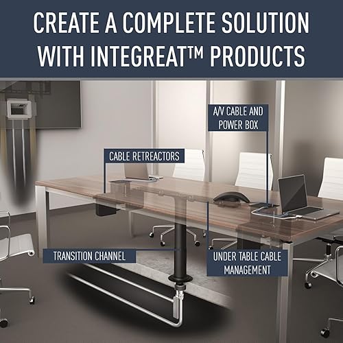 C2G 16235 Wiremold Cable Retractor with HDMI Cable