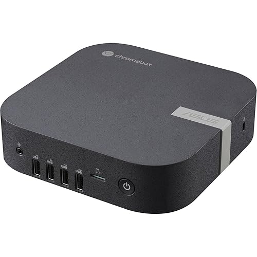 Asus Chromebox 5a CHROMEBOX5A-S5081UNENT Chromebox - Intel Core i5 13th Gen i5-1335U - 8 GB - 128 GB SSD - Mini PC - Eco Black - Intel Chip - ChromeOS - Intel Iris Xe Graphics DDR4 SDRAM - IEEE 802.11