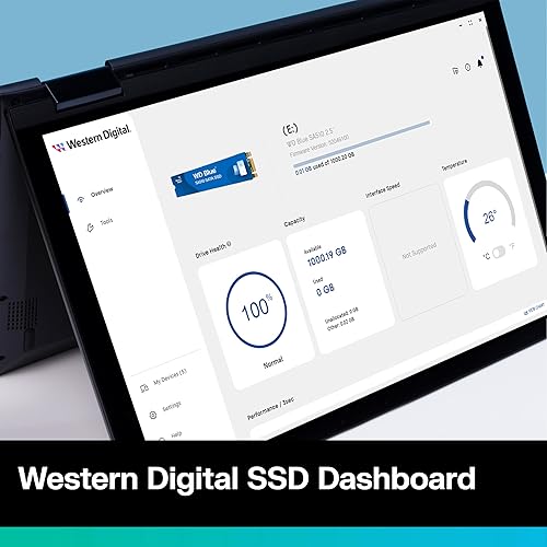 Western Digital 2TB WD Blue SA510 SATA Internal Solid State Drive SSD - SATA III 6 Gb/s, M.2 2280, Up to 560 MB/s - WDS200T3B0B New Generation 2TB