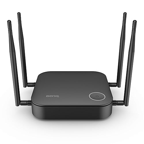 BenQ WDC10 InstaShow Small Medium Size Meeting Room Full HD Wireless Presentation System USB-A, up to 16 Transmitters