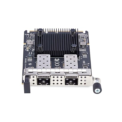 StarTech.com 2-Port 10Gbps SFP+ OCP 3.0 Server Network Card, Intel X710, SFF 4C+ Compatible, Dual-Port OCP NIC, Windows/Linux