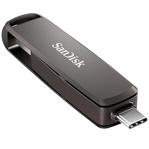 SanDisk 1TB Extreme PRO Dual Drive - Up to 1,000MB/s, USB Type-C, and USB Type-A, High-Performance Flash Drive - SDDDE1-1T00-G46