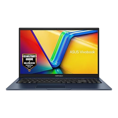 ASUS Vivobook 15 Laptop, 15.6” FHD (1920 x 1080) Display, Intel Core i5-13420H CPU, Intel® Iris X? Graphics, 16GB RAM, 512GB SSD, Wi-Fi 6E, Fingerprint, Windows 11 Home, Quiet Blue, X1502VA-DS51-CA