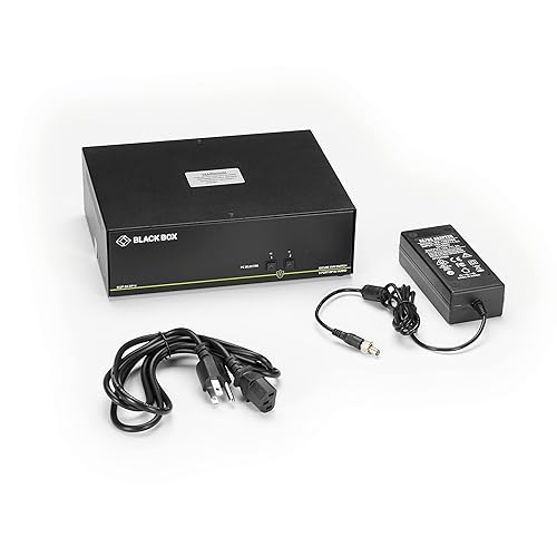 NIAP 3.0 KVM Switch, Single-Head, DisplayPort, 4K, 2-PT, Secure