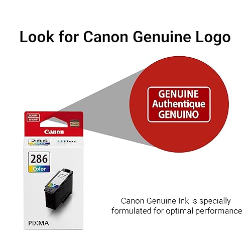 Canon CL-286 Genuine Colour Ink Cartridge, Compatible with TR7820, TS7720/7722