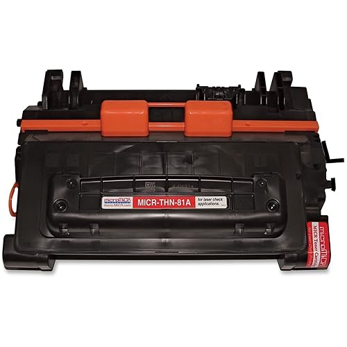 Micromicr MICRTHN81A MICR Toner Cartridge - Alternative for HP (81A) - Black