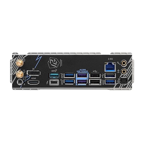 ASRock Phantom Gaming B860 Lightning WiFi 6E Intel Core Ultra LGA1851 DDR5 8933 MHz 256GB M.2 ATX Motherboard Thunderbolt SATA3 6.0 Gb/s PCIe 5.0