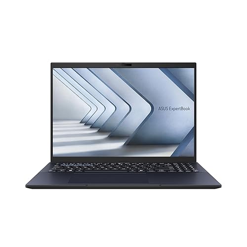 ASUS ExpertBook B3 B3604CVF-P73-CA Business Laptop, 16.0 WUXGA, Intel Core i7-1355U Processor, 32GB RAM, 1TB SSD, NVIDIA GeForce RTX 2050, WiFi 6, Win 11 Pro, Black