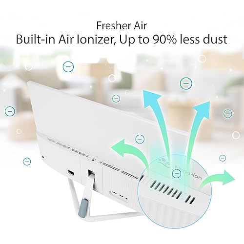 ASUS 24” (23.8 inch viewable) 1080P Eye Care Monitor (VU249HFI-W) - Full HD, IPS, 100Hz, SmoothMotion, Adaptive Sync, Nano-ion, Eye Care Plus, VESA Wall Mountable, 3 yr Warranty