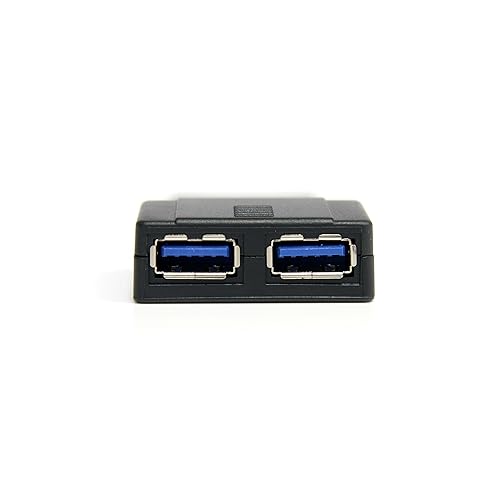 StarTech.com ECUSB3S22 2 Port ExpressCard SuperSpeed USB 3.0 Card Adapter Blue 0.47 (12 mm) x 1.57 (40 mm) x 4.53 (115 mm)