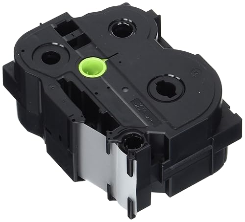 Brother Genuine P-Touch, HGe-S961 5 Pack Tape (HGeS9615PK) 1.4(36mm) x 26.2ft(8m) Extra Strength Adhesive, Black on Matte Silver, Indoor/Outdoor Use, Extreme Temps, Chemical and Moisture Resistant