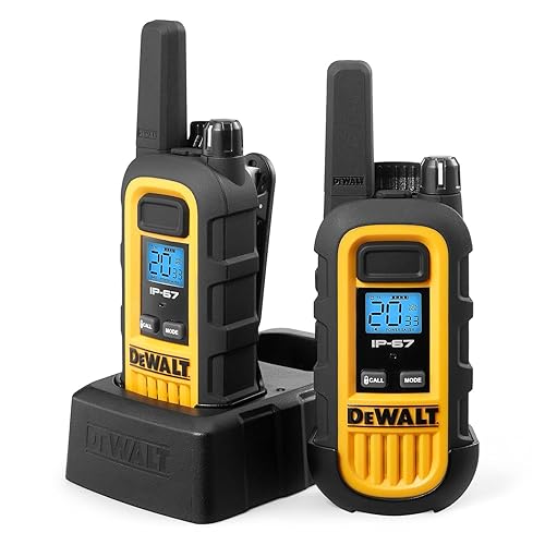 DXFRS300 35-Mile 1-Watt Heavy-Duty Walkie Talkies