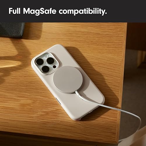 Beats iPhone 16 Pro Case with MagSafe and Camera Control, Scratch-Resistant Protective Cover, Slim Fit, Microfiber Lining - Summit Stone