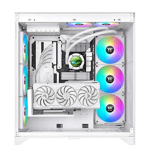 Thermaltake TH420 V2 Ultra EX ARGB AIO Cooler/Snow/Water Block 2.1 LCD/Fan 140 * 3/Magnetic Quick Connection/MB ARGB Sync Control/LCD Software Control/CL-W428-PL14SW-A