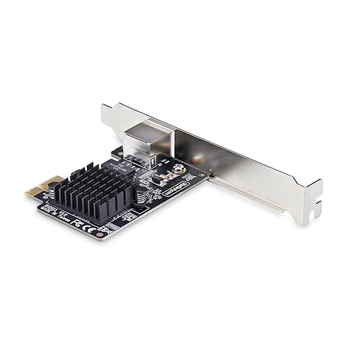 StarTech.com 1-Port 5G Gigabit PCIe Network Adapter Card, PCI Express LAN Card, Realtek RTL8126, Windows and Linux, TAA
