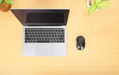 Manhattan Wireless Optical Mouse 3 Buttons 2.4G Black