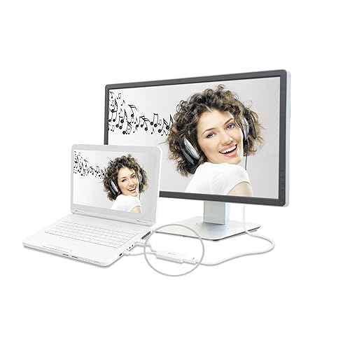 j5create HDMI to VGA Adapter- 4K 1080p @ 60 Hz | 1.62 Gbps and 2.7 Gbps | Compatible with Apple iMac or MacBook, PC, HDTV, Projectors and More