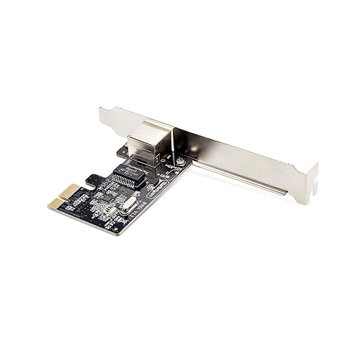 StarTech.com 1-Port Gigabit PCIe Network Adapter Card, PCI Express LAN Card, NIC, Realtek RTL8111H, TAA Compliant