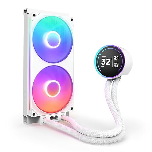 NZXT Kraken Elite v2 280mm RGB AIO CPU Liquid Cooler WT