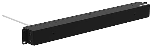 Panduit PC14C13GY10 Power Cord, IEC C14 to IEC C13, 10 Amp, 250 VAC, 10', Gray (12) 5-20R Receptacles 15A, 120V Single Phase