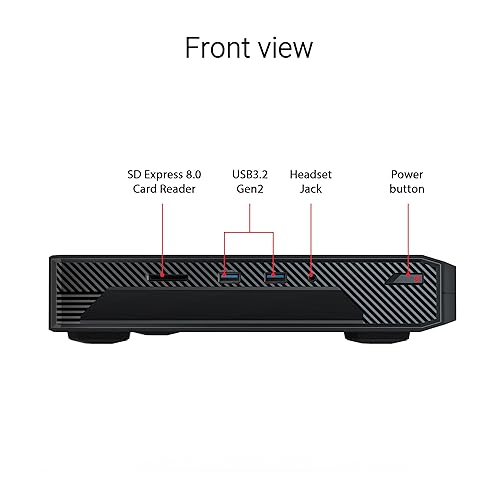 NUC 14 Performance Barebone with Intel 14th Gen Core Ultra 7 155H (NPU Support), NVIDIA GeForce RTX™ 4060 Discrete Graphics, Up to 64GB DDR5 RAM, Triple Storage Design, Thunderbolt™ 4, Vertical Stand Core Ultra 7|RTX 4060