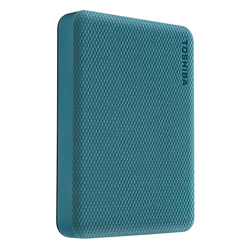 Toshiba Canvio Advance 1TB Portable External Hard Drive USB 3.0, Green - HDTCA10XG3AA Backup 2.0 Green 1TB