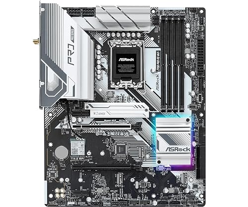 ASRock Z790 Pro RS WiFi, Intel 12th and 13th Generation CPU (LGA1700), Z790 Chipset, DDR5 ATX Motherboard