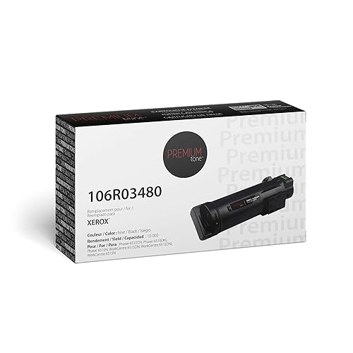 Premium Tone Replacement for Xerox 6510 / 6515 High Yield Black