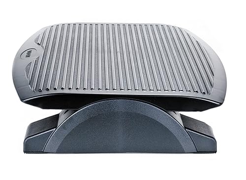 AIDATA Ergo Plus Desk Foot Rest - Ergonomic Office Footrest with Adjustable Angle Positions