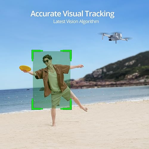 Potensic ATOM 3-Axis Gimbal 4K GPS Drone, Under 249g, 32 Mins Flight, 6KM Long Range Transmission, Visual Tracking, 4K/30FPS QuickShots, 12MP Photo, Lightweight and Foldable for Adults Beginners, Standard Kit