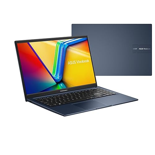 ASUS Vivobook 15 Laptop, 15.6” FHD (1920 x 1080) Display, Intel Core i5-13420H CPU, Intel® Iris X? Graphics, 16GB RAM, 512GB SSD, Wi-Fi 6E, Fingerprint, Windows 11 Home, Quiet Blue, X1502VA-DS51-CA