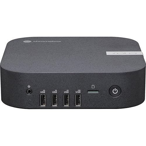 Asus Chromebox 5a CHROMEBOX5A-S5081UNENT Chromebox - Intel Core i5 13th Gen i5-1335U - 8 GB - 128 GB SSD - Mini PC - Eco Black - Intel Chip - ChromeOS - Intel Iris Xe Graphics DDR4 SDRAM - IEEE 802.11
