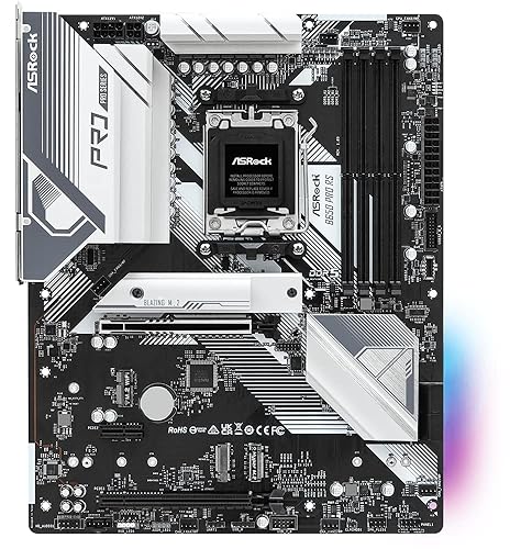 ASRock B650 PRO RS AMD Ryzen 7000 Series Processors Motherboard