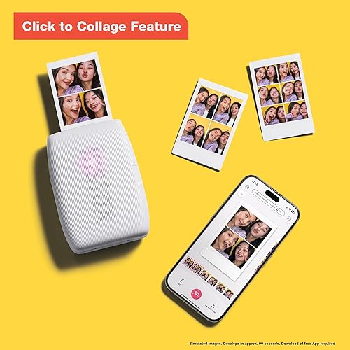 Fujifilm Instax Mini Link 3 Smartphone Printer - Clay White