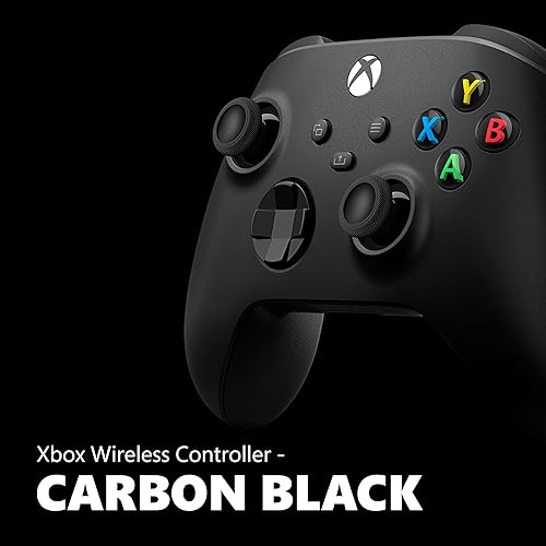 Xbox Wireless Gaming Controller (2025) – Carbon Black – Play on Xbox, Windows, Android, iOS, FireTV Sticks, Smart TVs, VR Headsets Controller Carbon Black