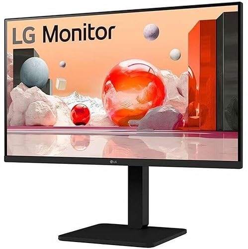 LG 27IN Monitor, 1920X1080, 16:9 IPS, HDMI, D-SUB, USB 2.0 27BA550-B