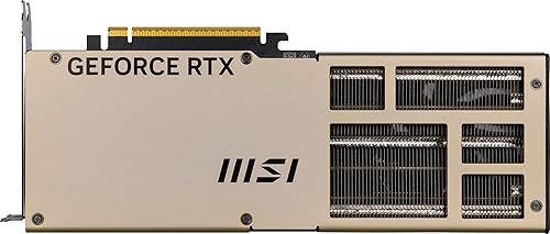 MSI Gaming RTX 5080 16G Inspire 3X OC Graphics Card (16GB GDDR7, 256-bit, Extreme Clock TBD MHz, DisplayPort x 3 2.1a, HDMI 2.1b, NVIDIA Blackwell Architecture)