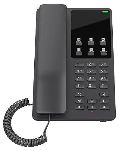 Grandstream GHP621 Hotel Phone - Black