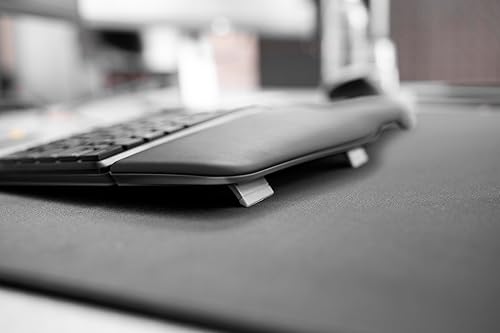 CHERRY KC 4500 Ergo, International Layout, QWERTY Keyboard, Ergonomic Keyboard, with Padded Palm Rest, Wired Keyboard, Black US International Layout - QWERTY Black