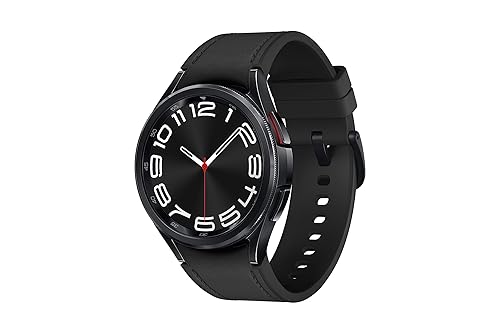 Samsung Galaxy Watch 6 Classic 43mm Bluetooth Smartwatch, Rotating Bezel, Fitness Tracker, Personalized HR Zones, Advanced Sleep Coaching, Heart Monitor, BIA Sensor, Health Insights, US Version, Black Black 43mm Bluetooth Watch6 Classic