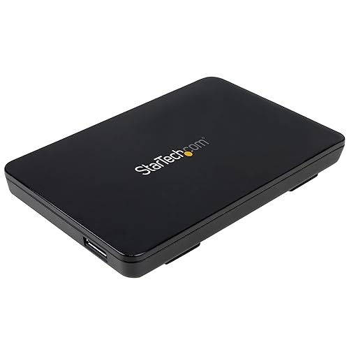 StarTech.com USB 3.1 Gen 2 (10 Gbps) Tool-Free Enclosure For 2.5 Inch SATA Drives