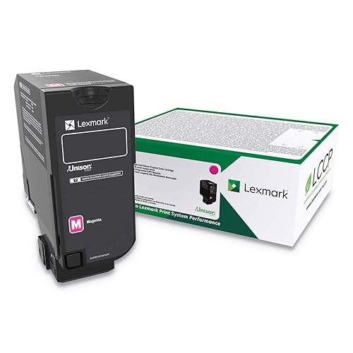 Lexmark High Yield Magenta Return Program Toner Cartridge for US Government, 16000 Yield (84C0HMG)