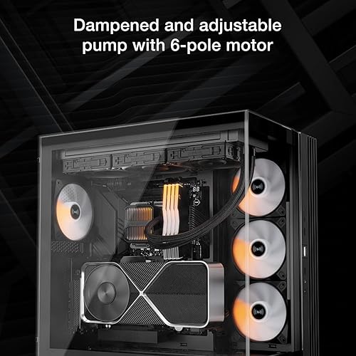 be quiet! Silent Loop 3 360mm CPU AIO Liquid Cooler | 3 Silent Wings 4 120mm PWM High-Speed Fans | Quiet Performance | 6-Pole Motor | Discreet ARGB Lighting | Refillable | Black | BW025