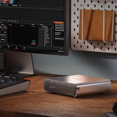 QNAP TBS-h574TX-i5-16G-US 5 Bay High-Performance E1.S All-Flash NASbook with Intel® Core™ Processor, Thunderbolt 4 and 10GbE (5G/2.5G/1G/100M/10M) Network Connectivity (Diskless)