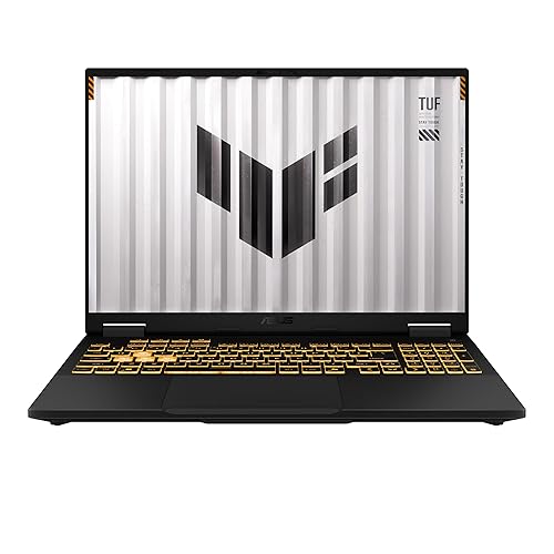 ASUS TUF Gaming F16 (2025) Gaming Laptop, 16” FHD+ 165Hz IPS-Level 16:10 Display, Intel® Core™ i7 Processor 14650HX, NVIDIA® GeForce RTX™ 5050, 16GB DDR5, 1TB PCIe Gen4 SSD, Wi-Fi 6E, Windows 11 Home RTX5050