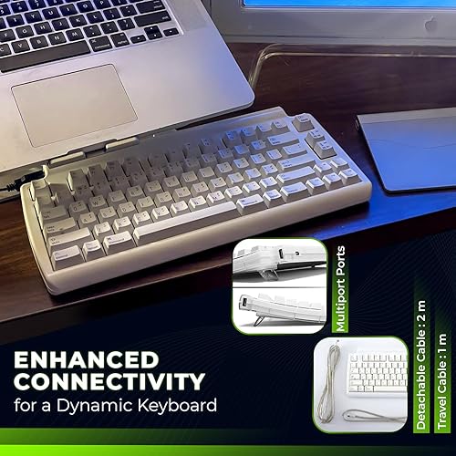 Matias Mini Tactile Pro for Mac Mechanical Keyboard (White Alps (Matias))