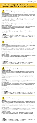 StarTech.com 14 ft CAT6a Ethernet Cable - 10 Gigabit Shielded Snagless RJ45 100W PoE Patch Cord - 10GbE STP CAT6a Network Cable w/Strain Relief - Aqua Fluke Tested UL/TIA Certified (C6ASPAT14AQ) Aqua 14 ft / 4.2m