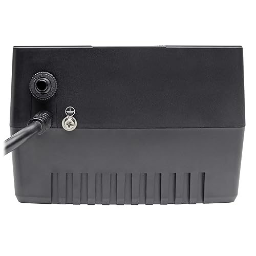 Tripp Lite AVR 550VA Compact Line-Interactive UPS, 8 Outlets, Black (AVR550U)