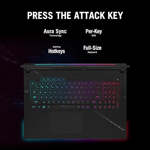 ASUS ROG Strix Scar 18 (2024) Gaming, 18” Nebula HDR 16:10 WQXGA 240Hz/3ms, 1100 nits, GeForce RTX 4080, Intel Core i9-14900HX, 32GB DDR5, 1TB PCIe SSD, Wi-Fi 6E, Win 11 Pro, G834JZR-XS96